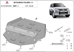 Scut cutie de viteză Mitsubishi Pajero 4 (V80, V90) 2007 - 2021 - Img 3
