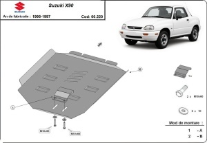 Scut cutie de viteză Suzuki X90 1995 - 1997 - Img 3