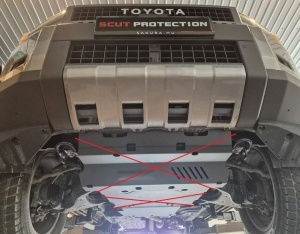 Scut metalic cutie de viteză Toyota Land Cruiser 250 2024 - 2026 - Img 9