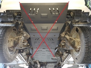 Scut metalic reductor Toyota Hilux Revo 2016 - 2021 - Img 5