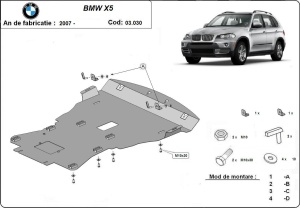 Scut motor BMW X5 2007 - 2013 - Img 3