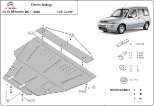 Scut motor Citroen Berlingo 1997 - 2008 - Img 3