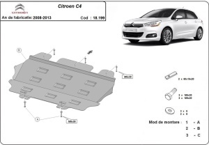 Scut motor Citroen C4 2008 - 2013 - Img 3