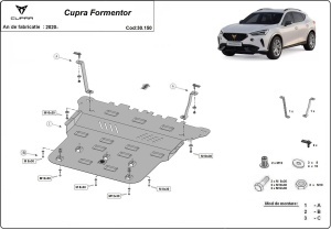 Scut motor Cupra Formentor 2020 - 2026 - Img 3