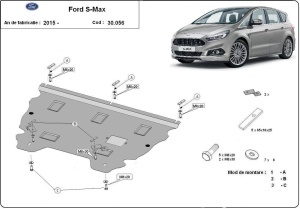 Scut motor Ford S-Max după 2015 2015 - 2026 - Img 3