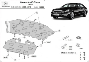 Scut motor Mercedes E-Class W212 2009 - 2016 - Img 3