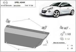 Scut motor Opel Adam 2012 - 2019 - Img 3