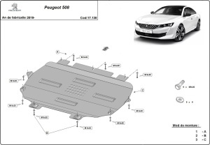Scut motor Peugeot 508 2019 - 2026 - Img 3