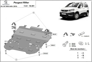 Scut motor Peugeot Rifter 2018 - 2026 - Img 3