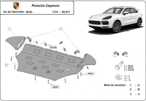 Scut motor Porsche Cayenne 2018 - 2026 - Img 3