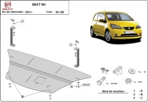 Scut motor și cutie de viteză Seat Mii 2011 - 2026 - Img 3
