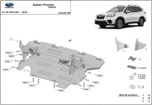 Scut motor Subaru Forester Hybrid 2018 - 2026 - Img 3