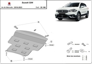 Scut motor Suzuki SX 4 2013 - 2023 - Img 3