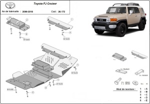 Scut motor Toyota Fj Cruiser 2006 - 2018 - Img 3