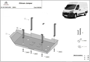 Scut rezervor AdBlue Citroen Jumper 2016 - 2026 - Img 3