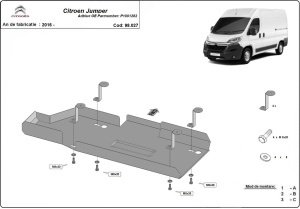 Scut rezervor AdBlue Citroen Jumper 2016 - 2026 - Img 3