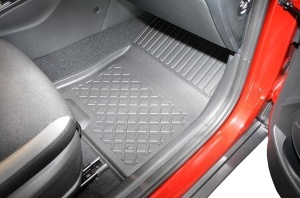 Set covorase cauciuc tavita Hyundai Kona Hibrid 2017 -2023 - Img 2