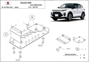 Set de scuturi Suzuki SX 4 2023 - 2026 - Img 4