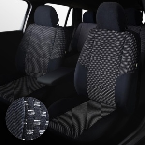 Set huse scaun material textil negre Dacia Duster I 2010-2018