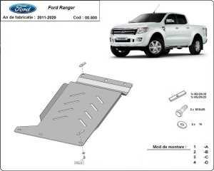 Scut cutie de viteză Ford Ranger 2011 - 2020 - Img 3