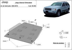 Scut cutie de viteză Jeep Grand Cherokee 2004 - 2010 - Img 3