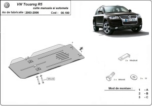 Scut cutie de viteză manuală și automată VW Touareg R5 2003 - 2006 - Img 3