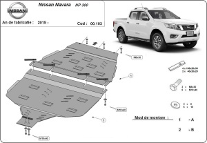 Scut cutie de viteză Nissan Navara NP300 după 2015 2015 - 2021 - Img 3