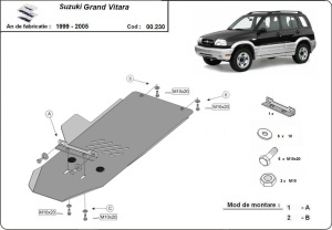 Scut cutie de viteză Suzuki Grand Vitara 1999 - 2005 - Img 3