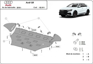 Scut motor Audi Q8 2018 - 2026 - Img 3