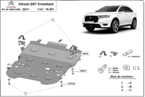 Scut motor Citroen DS7 Crossback 2017 - 2026 - Img 3