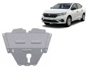 Scut motor din aluminiu Dacia Logan 2021 - 2026