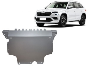 Scut motor din aluminiu Skoda Kodiaq 2024 - 2026