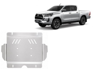 Scut motor din aluminiu Toyota Hilux Invincible 2021 - 2026