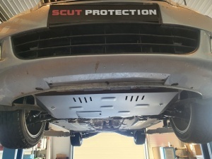Scut motor din aluminiu VW Caddy 2004 - 2012 - Img 8