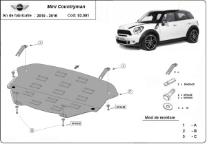 Scut motor Mini Countryman 2010 - 2016 - Img 3