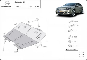 Scut motor Opel Astra H 2004 - 2010 - Img 3