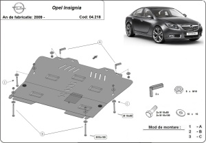 Scut motor Opel Insignia 2009 - 2017 - Img 3