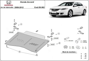 Scut motor și cutie de viteză Honda Accord 2008 - 2012 - Img 3