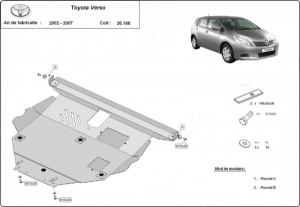 Scut motor Toyota Corolla Verso 2002 - 2008 - Img 3
