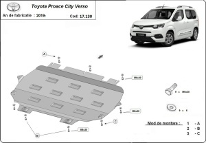 Scut Motor Toyota Proace City Verso 2019 - 2026 - Img 3