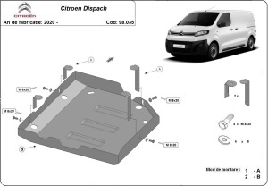 Scut rezervor AdBlue Citroen Dispatch 2020 - 2026 - Img 3