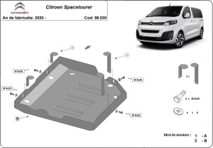 Scut rezervor AdBlue Citroen Spacetourer 2020 - 2026 - Img 3