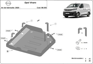 Scut rezervor AdBlue Opel Vivaro 2020 - 2026 - Img 3