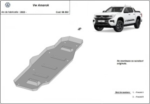 Scut rezervor Volkswagen Amarok (MB3G9A147CF; 2643728) 2022 - 2026 - Img 3