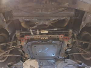 Scut sub bara fata si radiator BMW seria 3 - E90 2004 - 2013 - Img 4