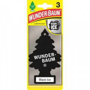 Set 3 braduti odorizant Wunder-Baum Black Ice