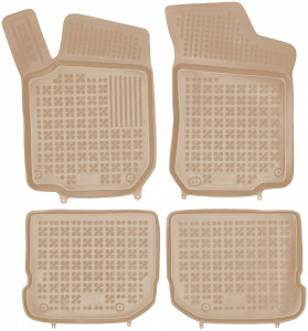 Set covorase cauciuc bej Volkswagen Bora 1998 - 2005