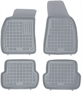 Set covorase cauciuc gri Audi A4 (B6/B7) 2000 - 2008