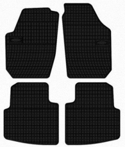 Set covorase cauciuc Skoda Roomster Praktik 2007 - 2015