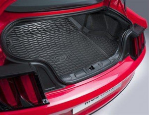 Tavita portbagaj cauciuc originala Ford Mustang cu subwoofer 2015 - 2025 - Img 2
